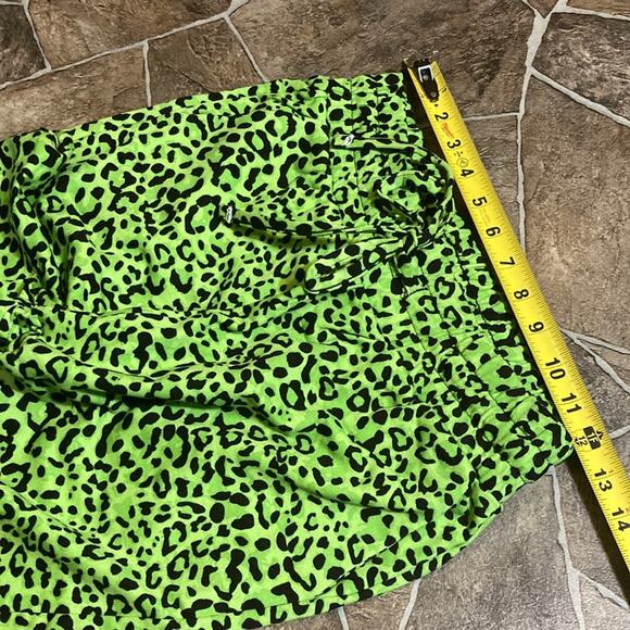 NWT Set French Terry Green Leopard Jogger & Sweatshirt Sz S - Picture 10 of 12